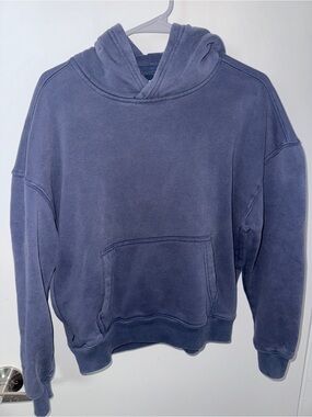 Hollister Navy Crewneck Hooded Sweatshirt
